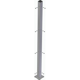 Poteau d'angle à platine
