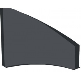 Mur type courbe