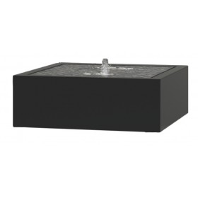 Table d'eau carrée