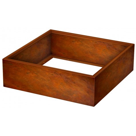 Jardinière sans fond carrée