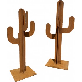 Cactus en acier Corten