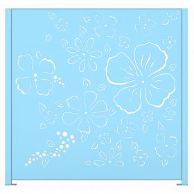 Panneau décor Florale