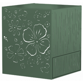 Bacs à compost - décor Florale