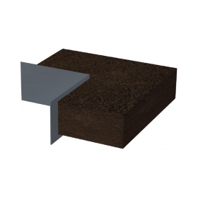 Angle avec bords droits