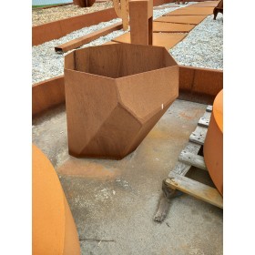 Bac OCTIA - H60 - Corten oxydé