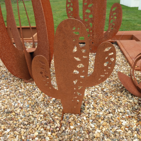 Cactus - H60 - Corten oxydé