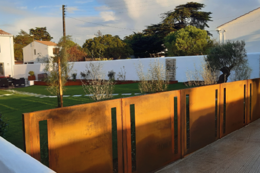 En acier Corten